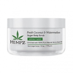 Hempz Скраб для тела Coconut & Watermelon Sugar Body Scrub, 176 гр (Hempz, Кокос и арбуз)