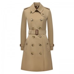 Хлопковый тренч Chelsea Burberry