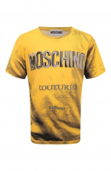 Хлопковая футболка Moschino