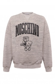 Хлопковый свитшот Moschino