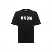 Хлопковая футболка MSGM