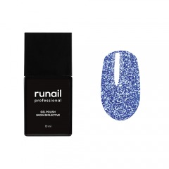 RUNAIL PROFESSIONAL Гель-лак для ногтей неоновый светоотражающий