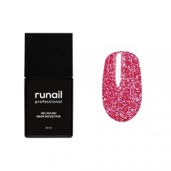 RUNAIL PROFESSIONAL Гель-лак для ногтей неоновый светоотражающий