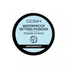 GOSH Пудра для лица рассыпчатая водостойкая прозрачная Waterproof Setting Powder