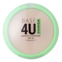 PARISA COSMETICS Пудра для лица прессованная Base4U PP-02