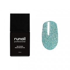 RUNAIL PROFESSIONAL Гель-лак для ногтей неоновый светоотражающий