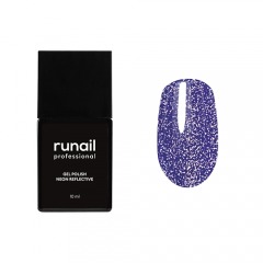 RUNAIL PROFESSIONAL Гель-лак для ногтей неоновый светоотражающий